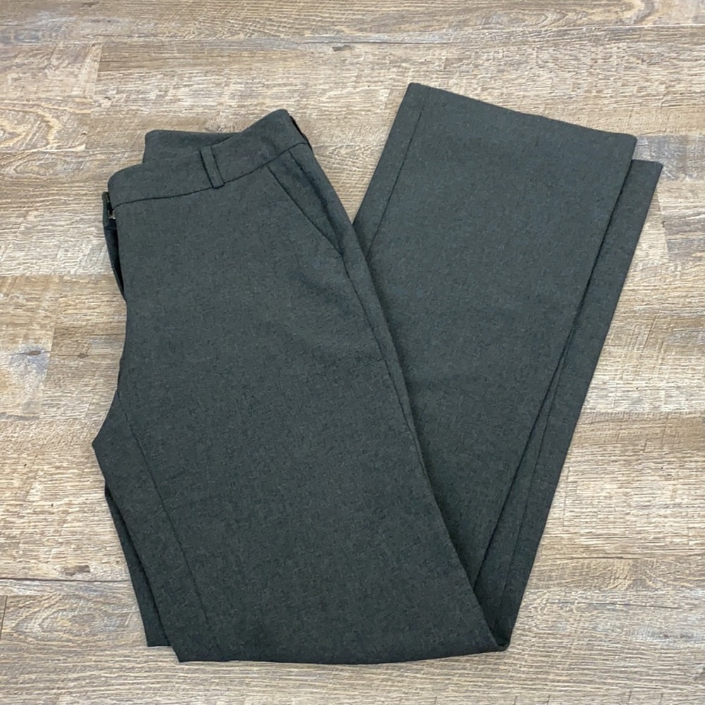 New York and Co Gray Dress Pants 2Tall - Picture 2 of 12